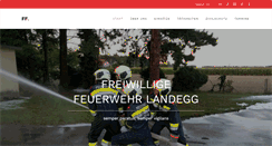 Desktop Screenshot of ff-landegg.at